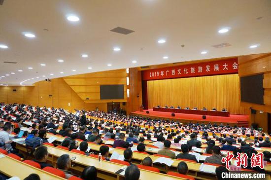 11月20日至21日,2019年广西文化旅游发展大会在桂林举行。 欧惠兰 摄 11月20日至21日,2019年广西文化旅游发展大会在桂林举行。 欧惠兰 摄