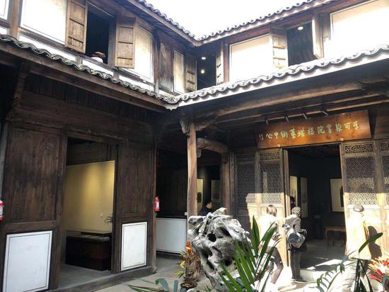 楼塔镇李可染画院。孙妮亚 摄