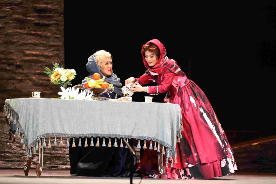 根据托尔斯泰小说原著改编的歌剧《复活》12月11日晚于北京剧院首演。