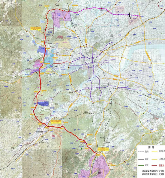 杭州绕城西复线.(资料图)