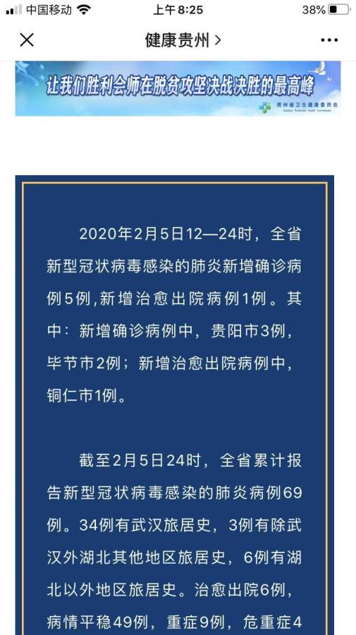 贵州省卫生健康委员会官网截图 官网截图 贵州省卫生健康委员会官网截图 官网截图