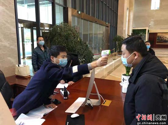 酒店集团设置的疫情防控点