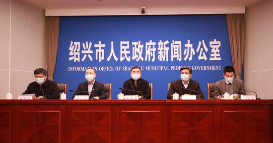 发布会现场。 绍兴宣传部供图