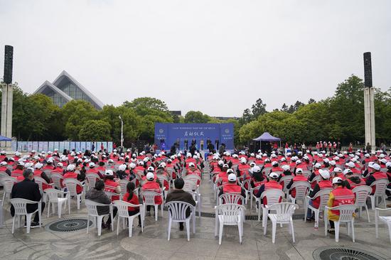 活动启动仪式现场。 绍兴市综合行政执法局提供