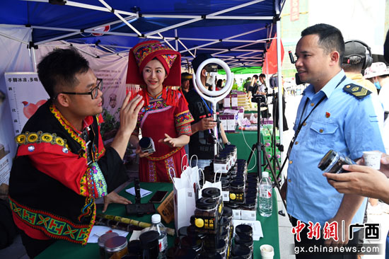 2020年广西上林生态旅游养生节·电商创业大赛开幕