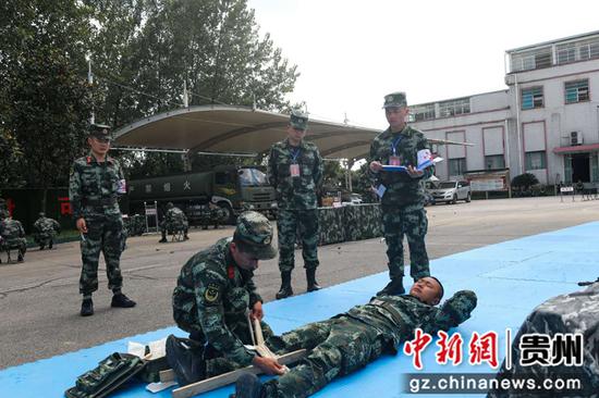 武警安顺支队大比武:后装专业兵展“十八般武艺” 武警安顺支队大比武:后装专业兵展“十八般武艺”