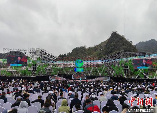 图为开幕式现场。 周燕玲 摄 图为开幕式现场。 周燕玲 摄