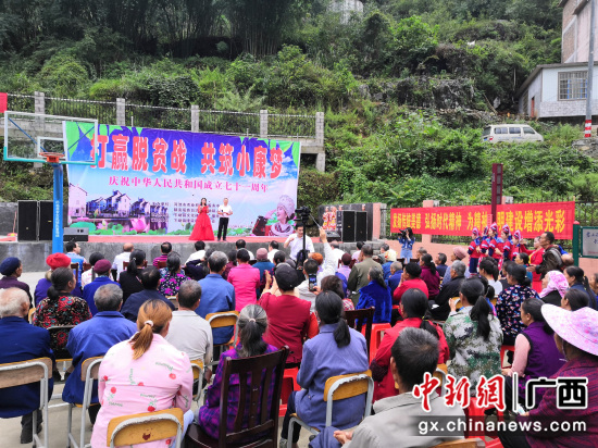 图为活动现场 河池农机中心供图
