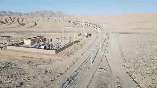 格库铁路新疆巴州段配套电力工程全面完工