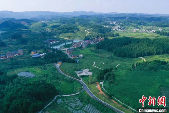 图为贵州省铜仁市玉屏侗族自治县凉庭寨。付加娣 摄