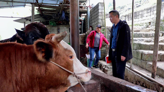 余兴维家走访现场 余兴维家走访现场