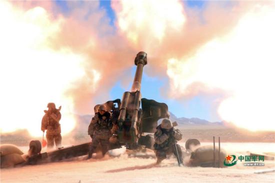 海拔4500米 新疆軍區某部組織實彈射擊考核