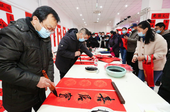 新疆第三屆春聯書法作品展啟動儀式在庫車市舉行