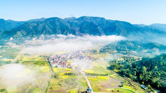 浙江台州仙居县横溪镇垟庄村风光 仙居县委宣传部供图