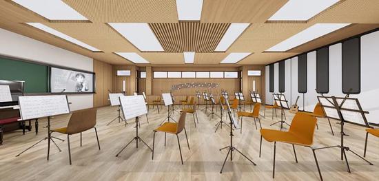 湘湖未来学校音乐教室（效果图）