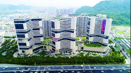 温州全球商品贸易港。瓯海区委宣传部 供图