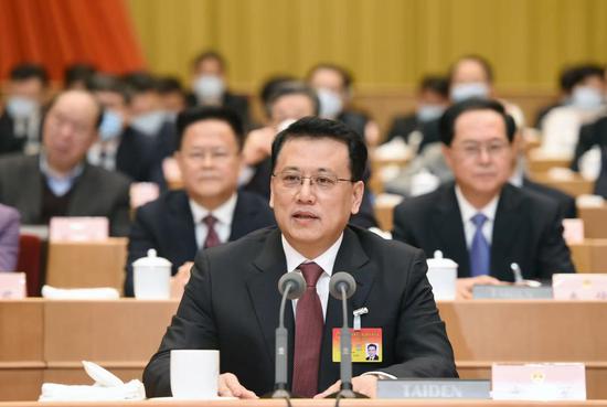 浙江省委书记、浙江省人大常委会主任袁家军。蔡荣章 摄