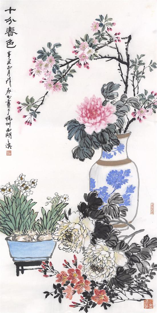 展出作品之一。徐家昌 供图