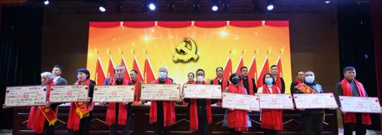 方林村2020年度村民社员大会现场 王保初 供图