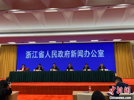 中国（浙江）自由贸易试验区建设新闻发布会。黄慧 摄