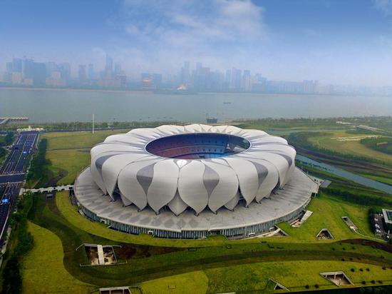 杭州奥体中心主体育场（2022亚运会主场馆）。 中南供图