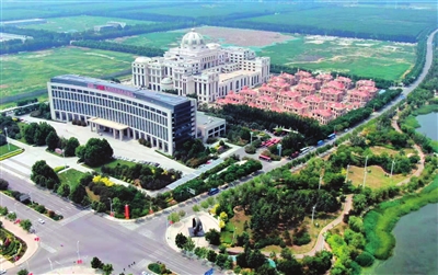 北辰大张庄产城集约型智慧能源小镇 图片由国网天津市电力公司提供