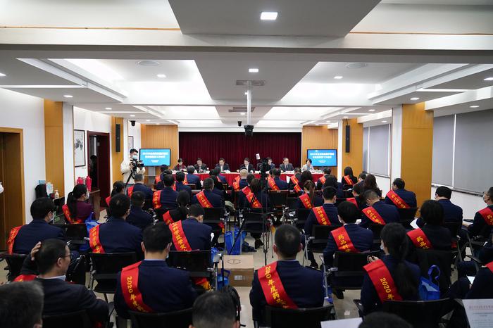 2021年浙江省药品医疗器械化妆品监管工作会议现场。周其 摄