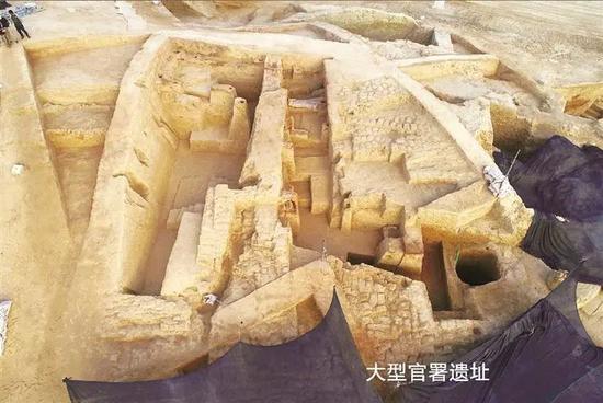 卓尔库特古城高台城址。图片由新疆文物考古研究所提供