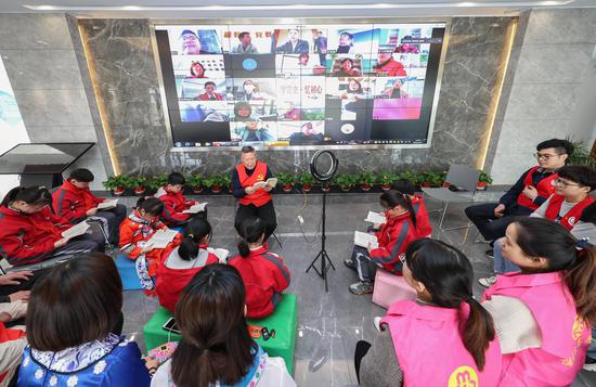 党史学习教育现场。姚海翔 摄