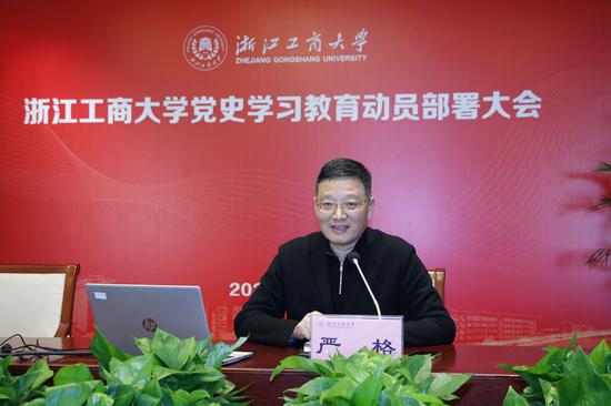中国新闻社浙江分社副社长严格。 周霖供图