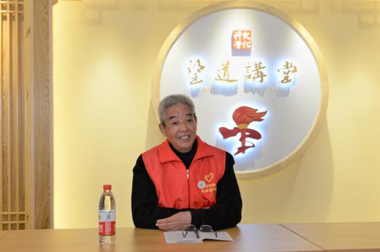 义乌市城西街道党史宣讲进基层活动现场。 余江伟供图