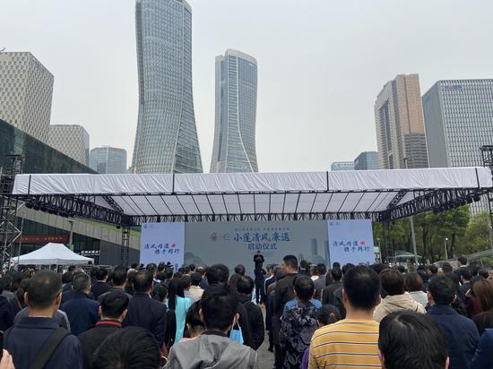 启动仪式现场。黄慧 摄