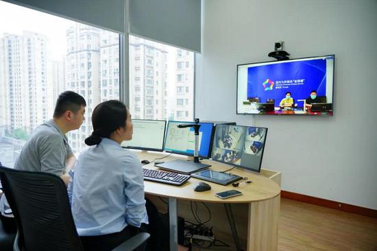 温州律师通过海外远程视频服务平台成功办理涉外法律服务委托。（资料图）叶若男提供