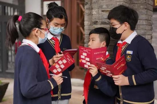 红色研学活动。 马宣提供供图