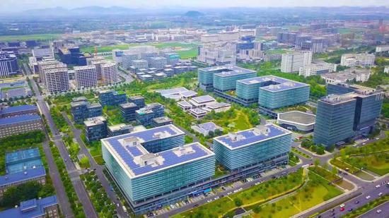 图为杭州未来科技城。余杭区�嫖�宣传部供图