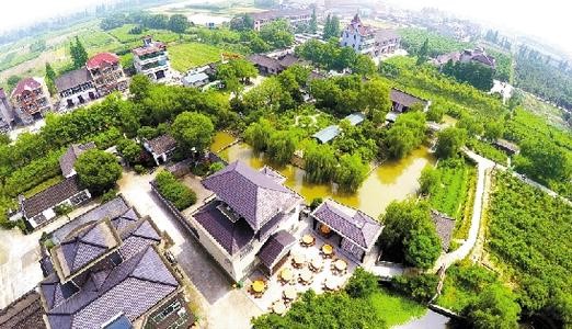 海宁市村景鸟瞰 王超英供图