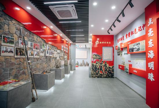 大陈岛参观学习点一角 张圆供图