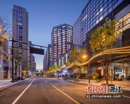 杭州茂宸金座缤谷无界实景图。浙江世茂供图