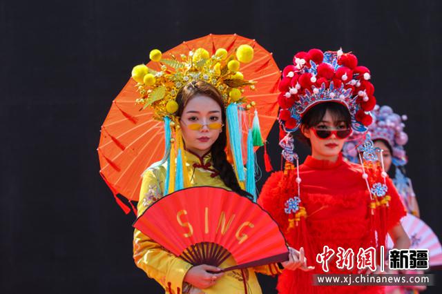 新疆博樂市第三屆海棠文化旅游節開幕