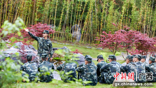 武警广西总队桂林支队开展党史学习教育主题党日活动