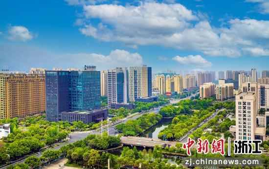 温州龙湾城市风光 项绍雄供图