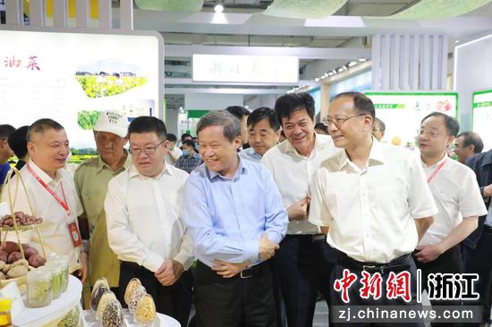 2021浙江种业博览会现场。蔡希师 摄