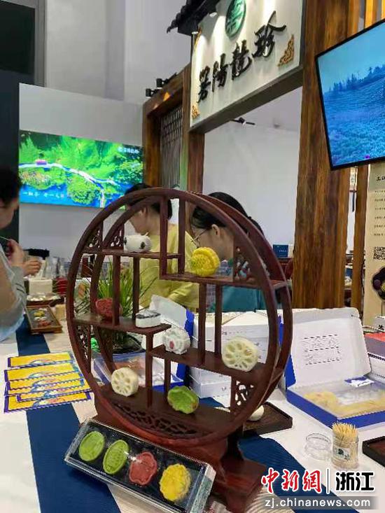 来自浙江金华婺城区的相关展品。钱晨菲 摄