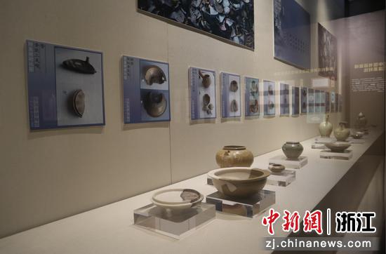 修复后的文物展出。尹商羽 摄