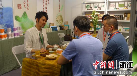 第四届中国国际茶叶博览会。钱晨菲 摄