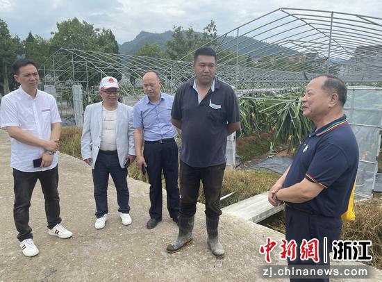 台商考察仙居农业 鲍佳凝供图