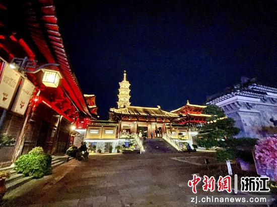 浙江衢州夜景。 张斌供图