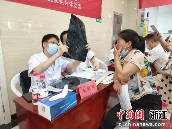 义诊现场 蒋超颖供图