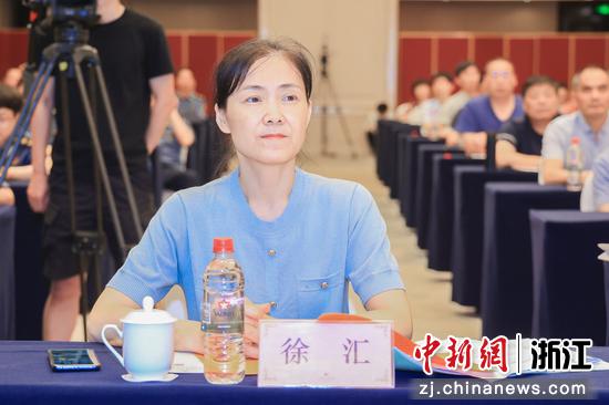 浙江省交通运输厅法规处处长 徐汇 主办方供图