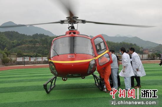 丽水急救场景。陈晓华提供